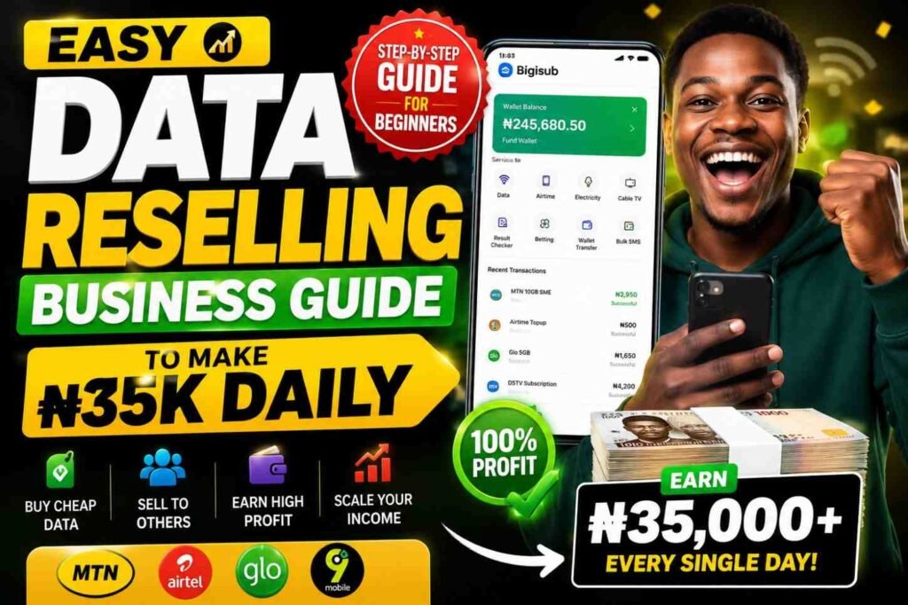 data reselling business